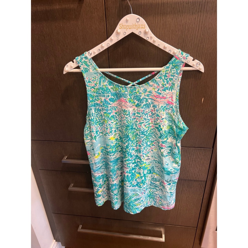 Lilly Pulitzerâ Kristen top sunshine city women's medium